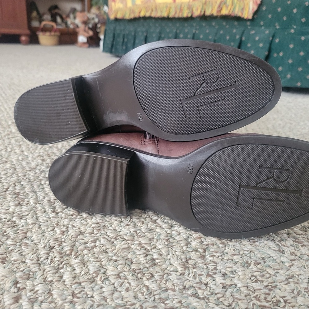 RALPH LAUREN LEATHER RIDING BOOT. NWOT - Picture 4 of 8